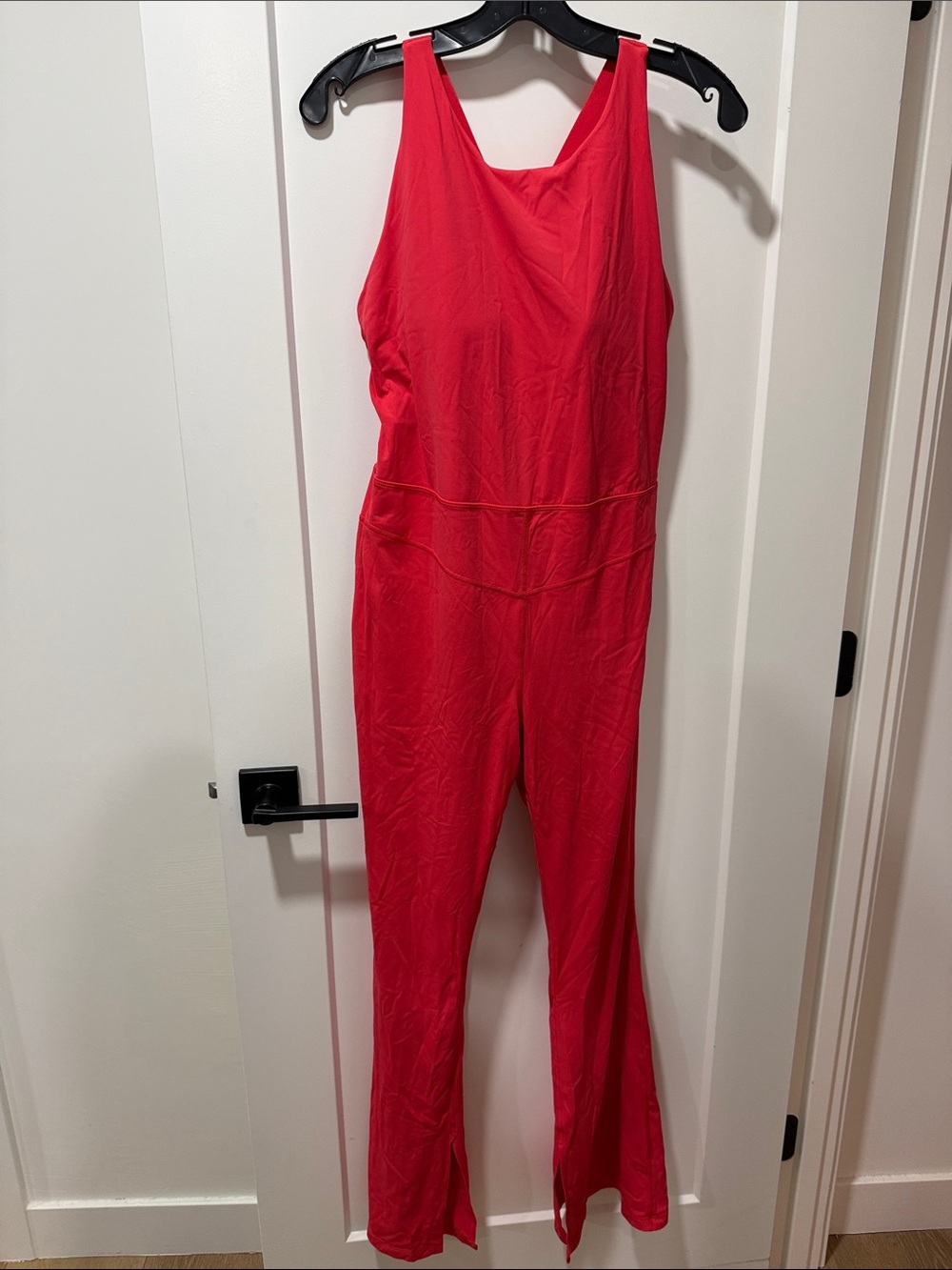 JoyLab Women's Red Sleeveless Jumpsuit Size XXL